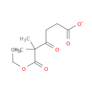 Hexanedioic acid, 2,2-dimethyl-3-oxo-, 1-ethyl ester