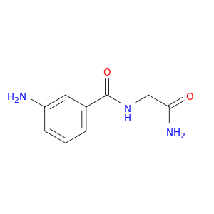 2-[(3-aminophenyl)formamido]acetamide