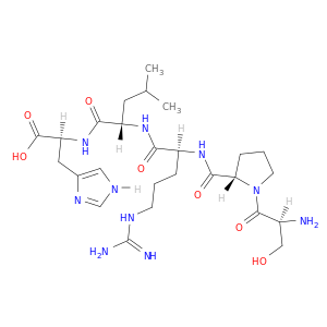 L-Histidine, L-seryl-L-prolyl-L-arginyl-L-leucyl-