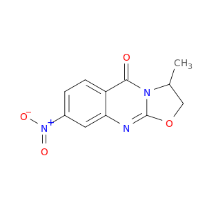 5H-Oxazolo[2,3-b]quinazolin-5-one, 2,3-dihydro-3-methyl-8-nitro-
