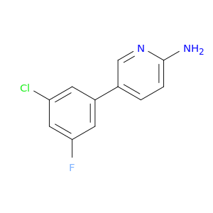 5-(3-Chloro-5-fluorophenyl)pyridin-2-amine