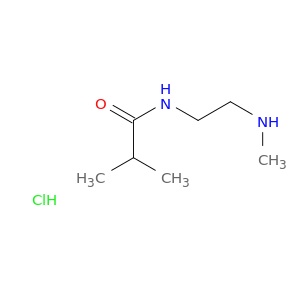 2-methyl-N-[2-(methylamino)ethyl]propanamide hydrochloride