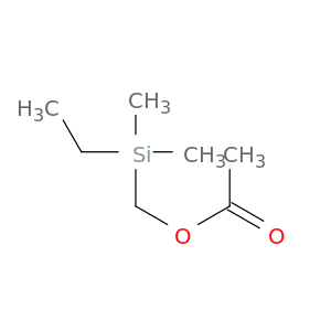 Methanol,1-(ethyldimethylsilyl)-, 1-acetate