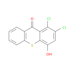 9H-Thioxanthen-9-one, 1,2-dichloro-4-hydroxy-