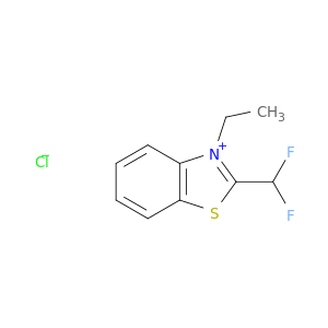 Benzothiazolium, 2-(difluoromethyl)-3-ethyl-, chloride