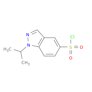 1-(propan-2-yl)-1H-indazole-5-sulfonyl chloride