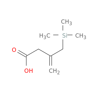3-Butenoic acid, 3-[(trimethylsilyl)methyl]-