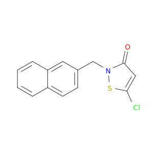 3(2H)-Isothiazolone, 5-chloro-2-(2-naphthalenylmethyl)-