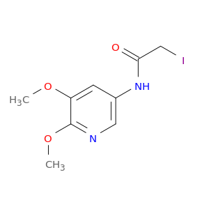 Acetamide, N-(5,6-dimethoxy-3-pyridinyl)-2-iodo-