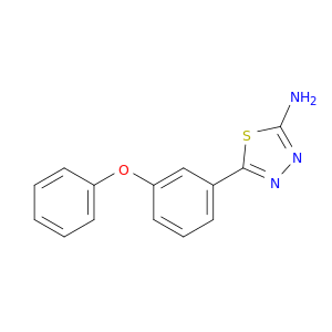 5-(3-苯氧基苯基)-1,3,4-噻二唑-2-胺