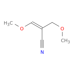 2-Propenenitrile, 3-methoxy-2-(methoxymethyl)-, (E)-