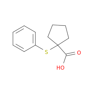 1-(phenylsulfanyl)cyclopentane-1-carboxylic Acid