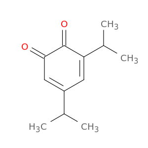 3,5-Cyclohexadiene-1,2-dione, 3,5-bis(1-methylethyl)-