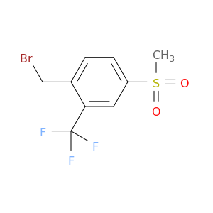 1-(溴甲基)-4-(甲基磺酰基)-2-(三氟甲基)苯