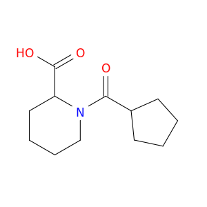 1-环戊烷羰基哌啶-2-羧酸