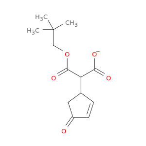 Propanedioic acid, (4-oxo-2-cyclopenten-1-yl)-, 1,1-dimethylethylmethyl ester