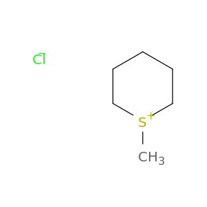 2H-Thiopyranium, tetrahydro-1-methyl-, chloride