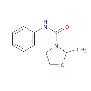 3-Oxazolidinecarboxamide, 2-methyl-N-phenyl-