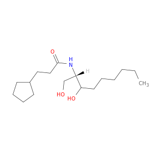 Cyclopentanepropanamide, N-[(1S)-2-hydroxy-1-(hydroxymethyl)octyl]-
