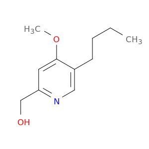 2-Pyridinemethanol, 5-butyl-4-methoxy-