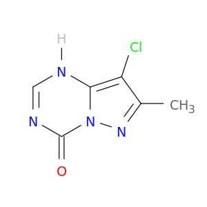 8-CHLORO-7-METHYLPYRAZOLO[1,5-A][1,3,5]TRIAZIN-4(1H)-ONE