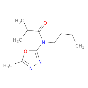 Propanamide, N-butyl-2-methyl-N-(5-methyl-1,3,4-oxadiazol-2-yl)-