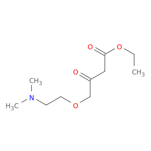 Butanoic acid, 4-[2-(dimethylamino)ethoxy]-3-oxo-, ethyl ester