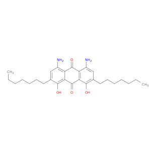 9,10-Anthracenedione, 4,5-diamino-2,7-diheptyl-1,8-dihydroxy-