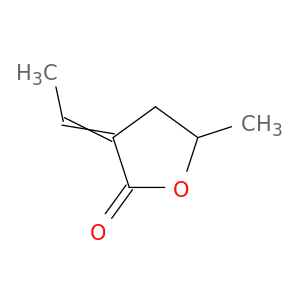 2(3H)-Furanone, 3-ethylidenedihydro-5-methyl-