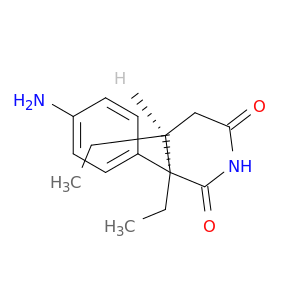 2,6-Piperidinedione,3-(4-aminophenyl)-3,4-diethyl-, trans- (9CI)