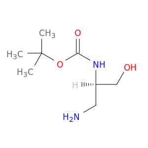 N-[(1R)-2-氨基-1-(羟甲基)乙基]氨基甲酸叔丁酯