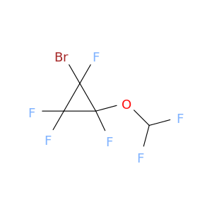 Cyclopropane, 1-bromo-2-(difluoromethoxy)-1,2,3,3-tetrafluoro-