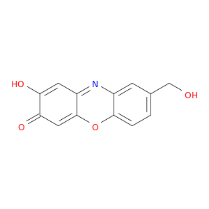 3H-Phenoxazin-3-one, 2-hydroxy-8-(hydroxymethyl)-