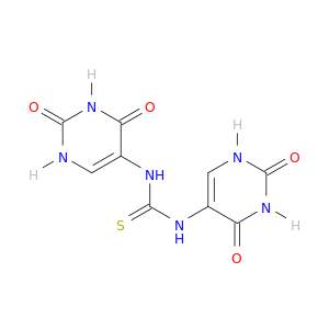 Thiourea, N,N'-bis(1,2,3,4-tetrahydro-2,4-dioxo-5-pyrimidinyl)-