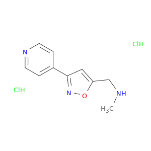 N-Methyl-1-(3-(pyridin-4-yl)isoxazol-5-yl)methanamine dihydrochloride