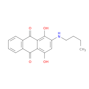 9,10-Anthracenedione, 2-(butylamino)-1,4-dihydroxy-