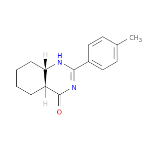 4(1H)-Quinazolinone, 4a,5,6,7,8,8a-hexahydro-2-(4-methylphenyl)-, cis-