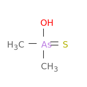 Arsinothioic acid, dimethyl-