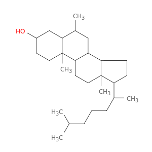 6,10,13-trimethyl-17-(6-methylheptan-2-yl)-2,3,4,5,6,7,8,9,11,12,14,15,16,17-tetradecahydro-1H-cyclopenta[a]phenanthren-3-ol