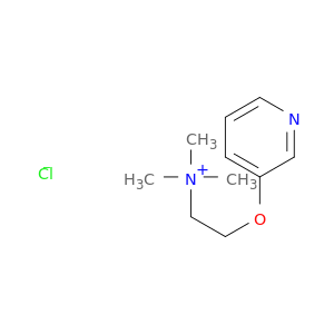 Ethanaminium, N,N,N-trimethyl-2-(3-pyridinyloxy)-, chloride