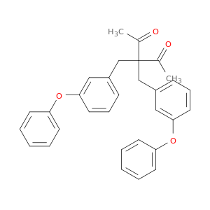 2,4-Pentanedione, 3,3-bis[(3-phenoxyphenyl)methyl]-