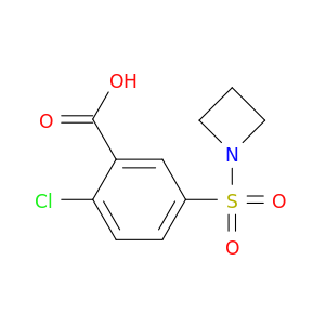 5-(Azetidine-1-sulfonyl)-2-chlorobenzoic acid
