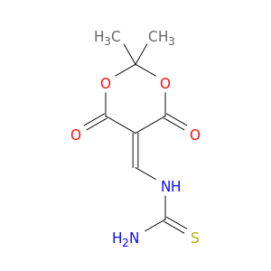 Thiourea, [(2,2-dimethyl-4,6-dioxo-1,3-dioxan-5-ylidene)methyl]-