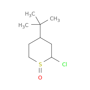 2H-Thiopyran, 2-chloro-4-(1,1-dimethylethyl)tetrahydro-, 1-oxide