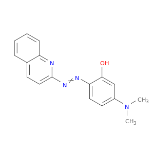 Phenol, 5-(dimethylamino)-2-(2-quinolinylazo)-