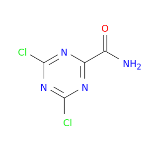 1,3,5-Triazine-2-carboxamide, 4,6-dichloro-