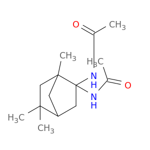 Acetamide, N,N'-(1,5,5-trimethylbicyclo[2.2.1]hept-2-ylidene)bis-