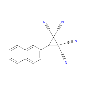 3-(naphthalen-2-yl)cyclopropane-1,1,2,2-tetracarbonitrile