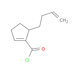 1-Cyclopentene-1-carbonylchloride, 5-(3-buten-1-yl)-