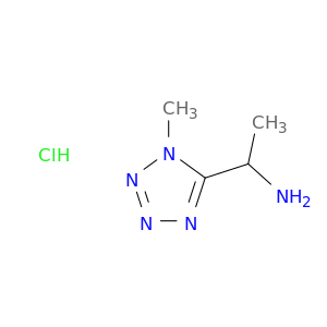 1-(1-Methyl-1H-1,2,3,4-tetrazol-5-yl)ethan-1-amine hydrochloride
